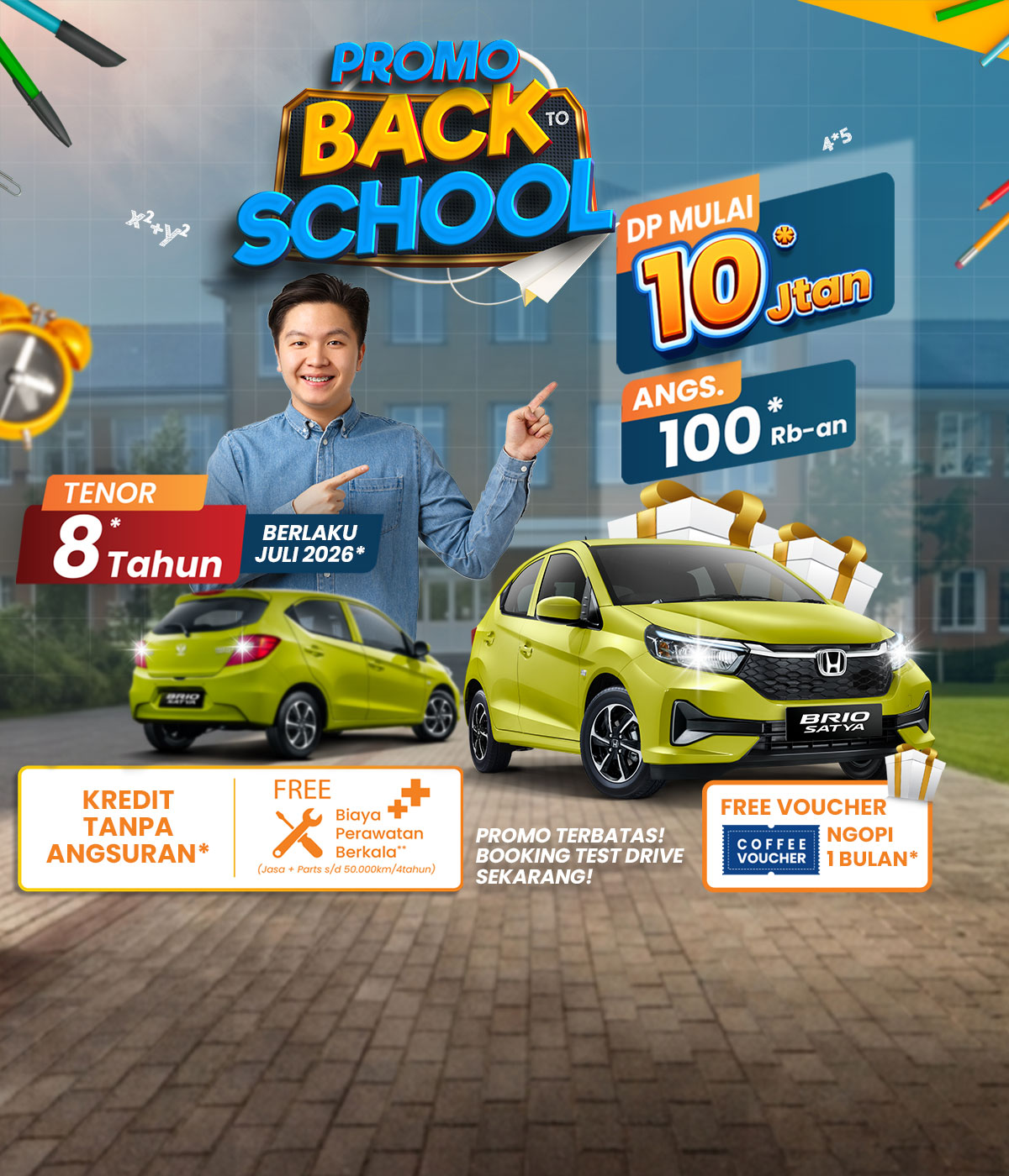 PROMO Back to School Juli Honda