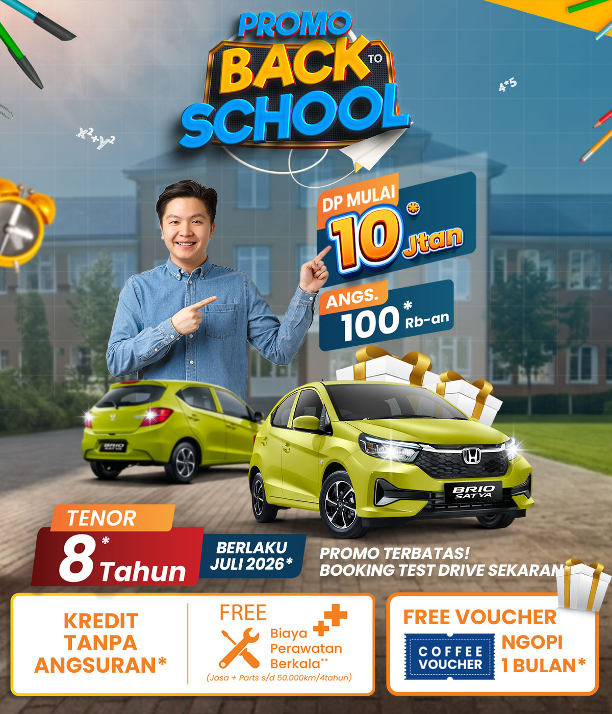 PROMO Back to School Juli Honda