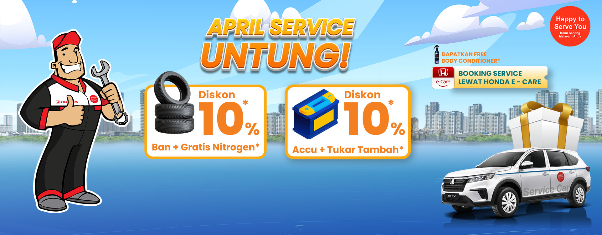Promo Service APRIL MAKIN UNTUNG 2026