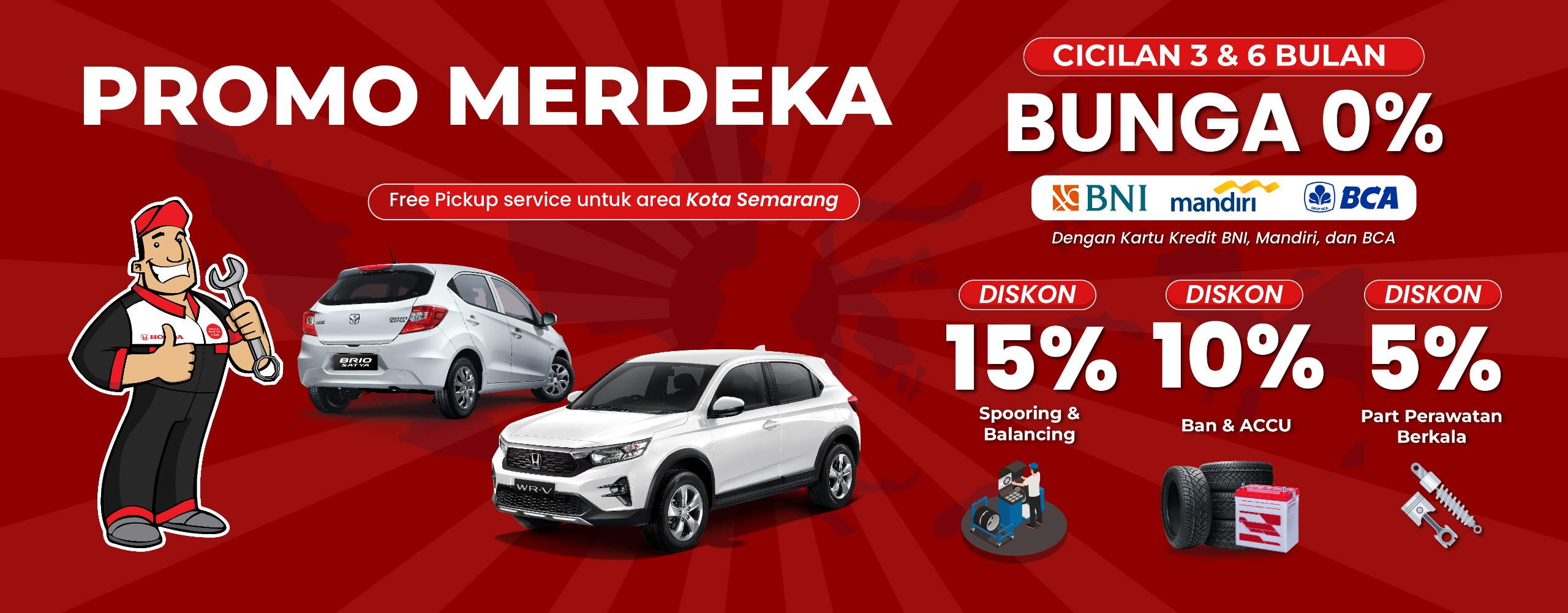 Promo Service Cicilan Merdeka