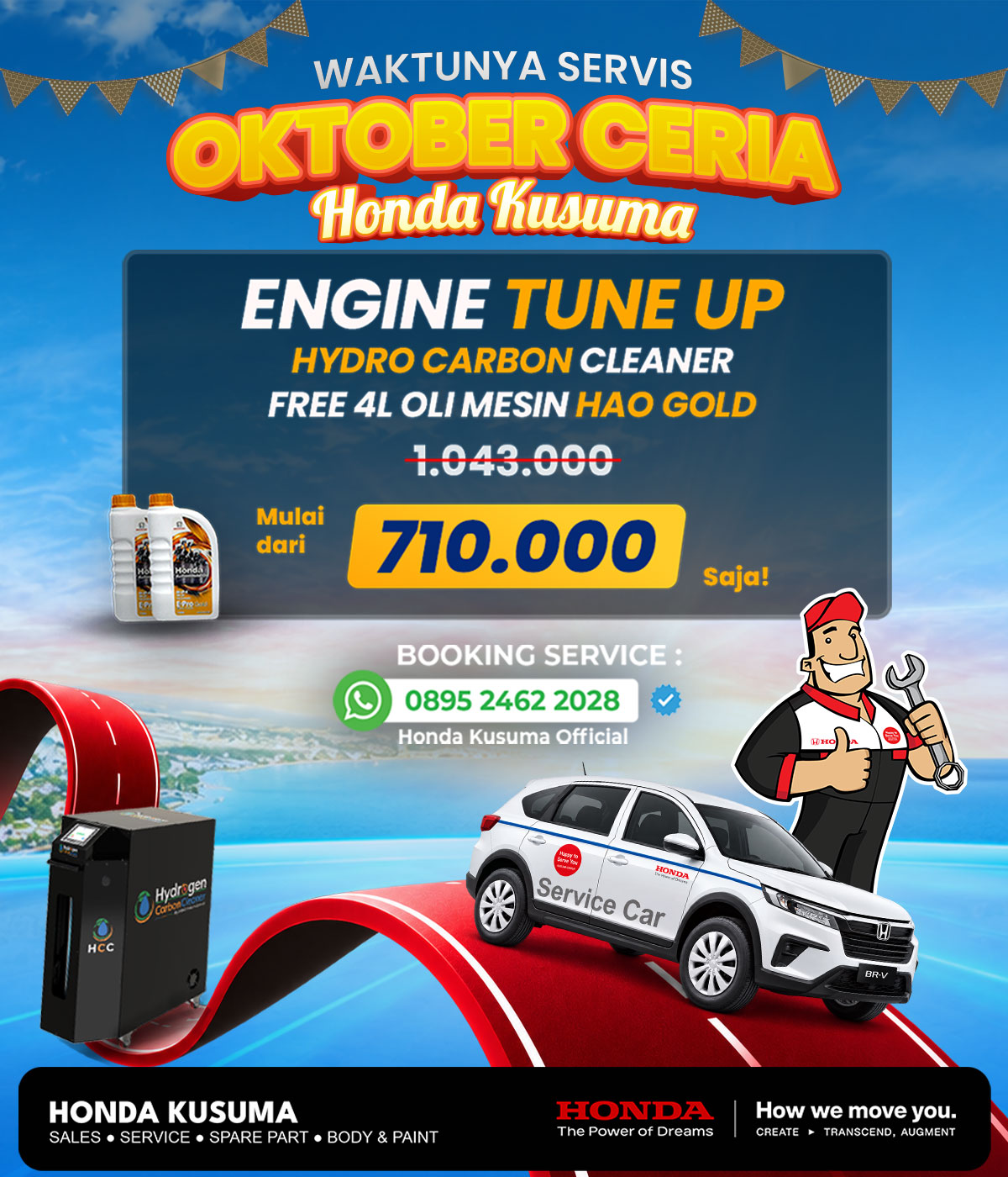 Promo Service Oktober Ceria